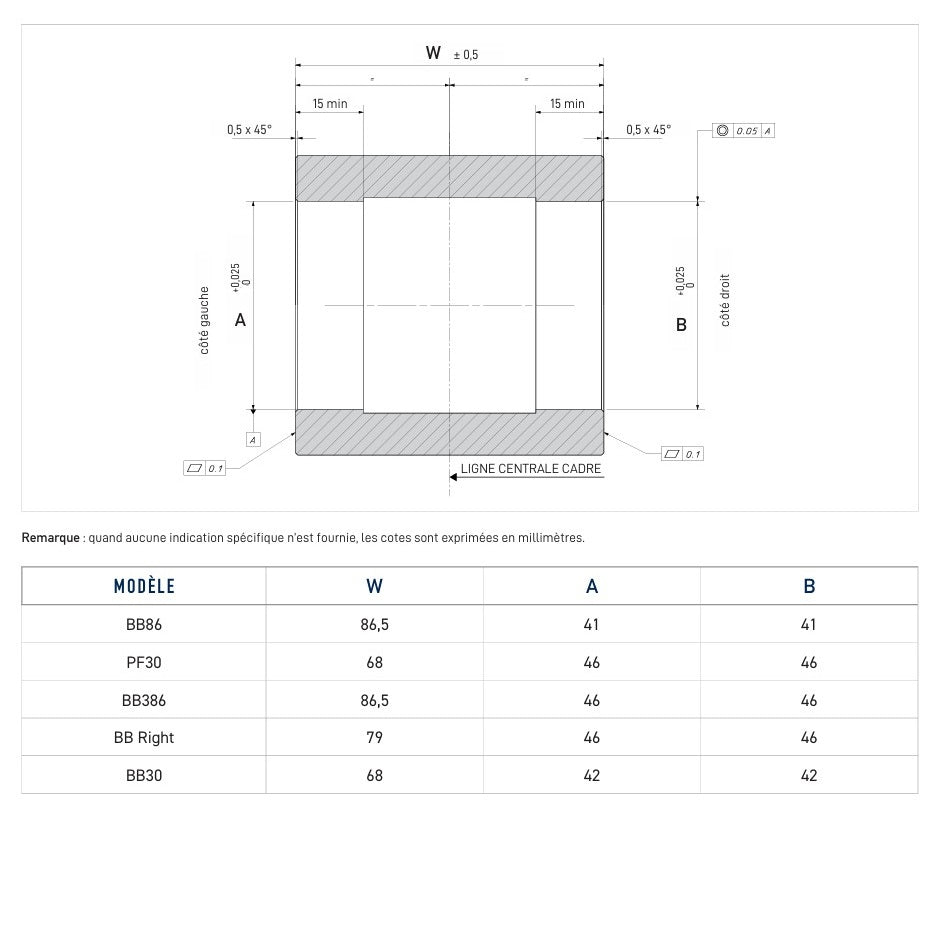 CAMPAGNOLO PF30 PRESS-Fit QCK-TECH 68x46 crankset