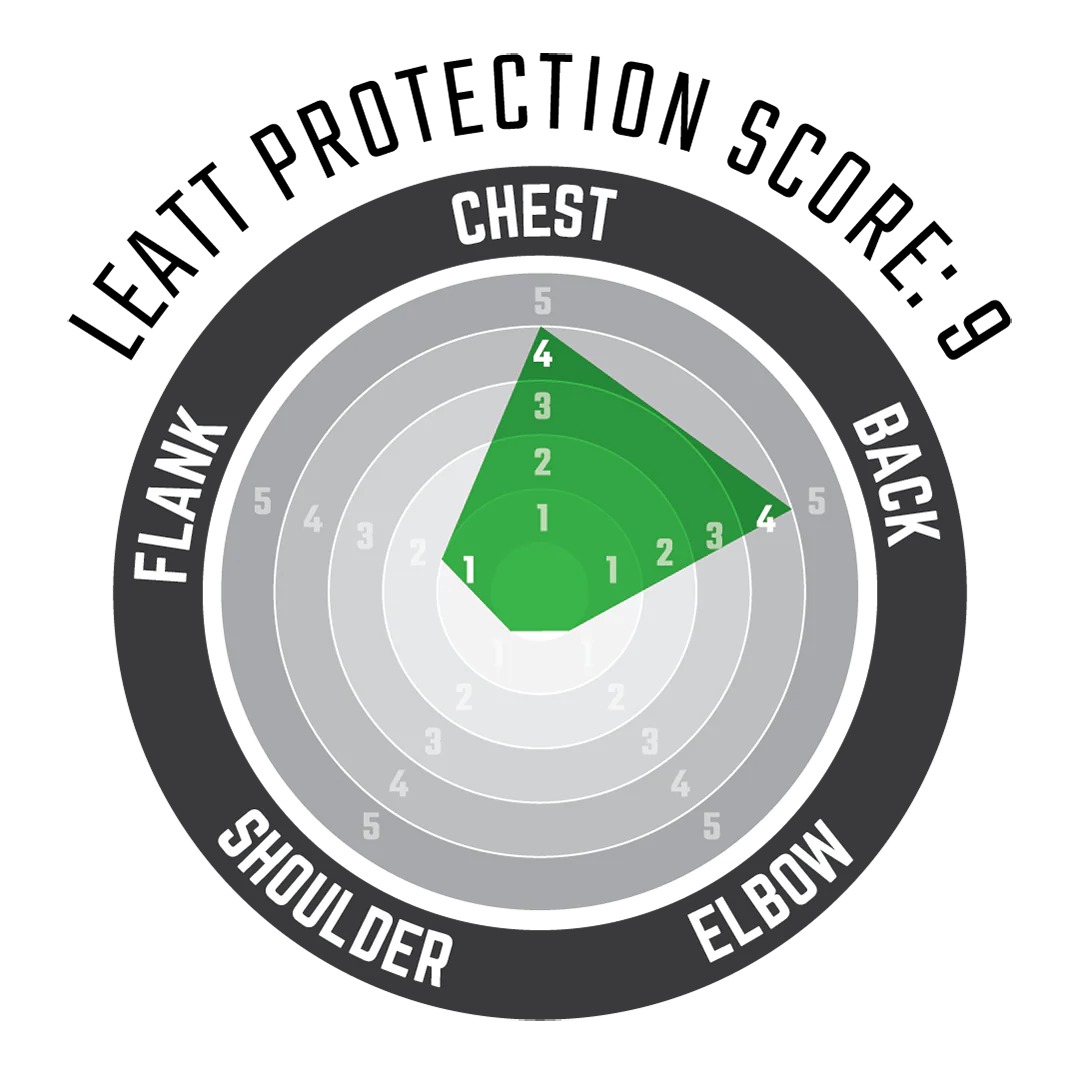 Napierśnik ochronny LEATT REAFLEX Czarny