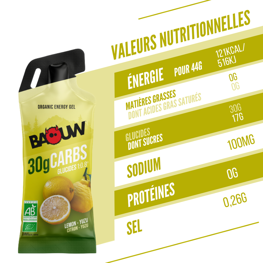 Żel Energetyczny BAOW (44g) Cytryna/Yuzu