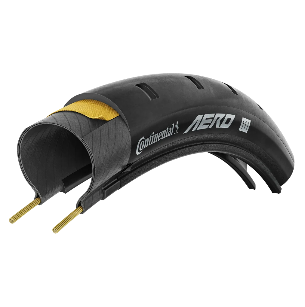 CONTINENTAL AERO 111 700x26c Tubeless Ready Black tire