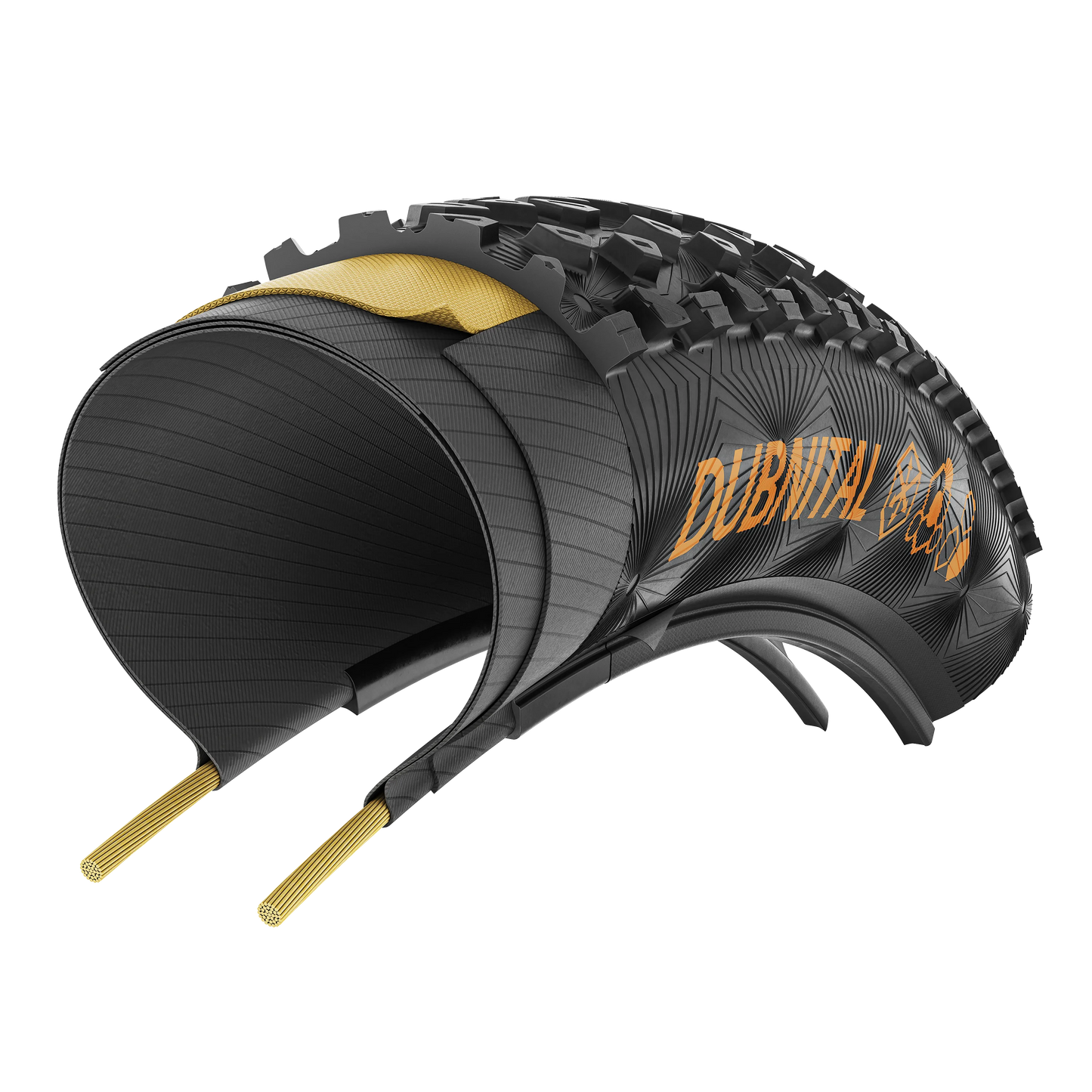 CONTINENTAL DUBNITAL Race Grip 29x2.40 Tubeless Ready Soft Black tire
