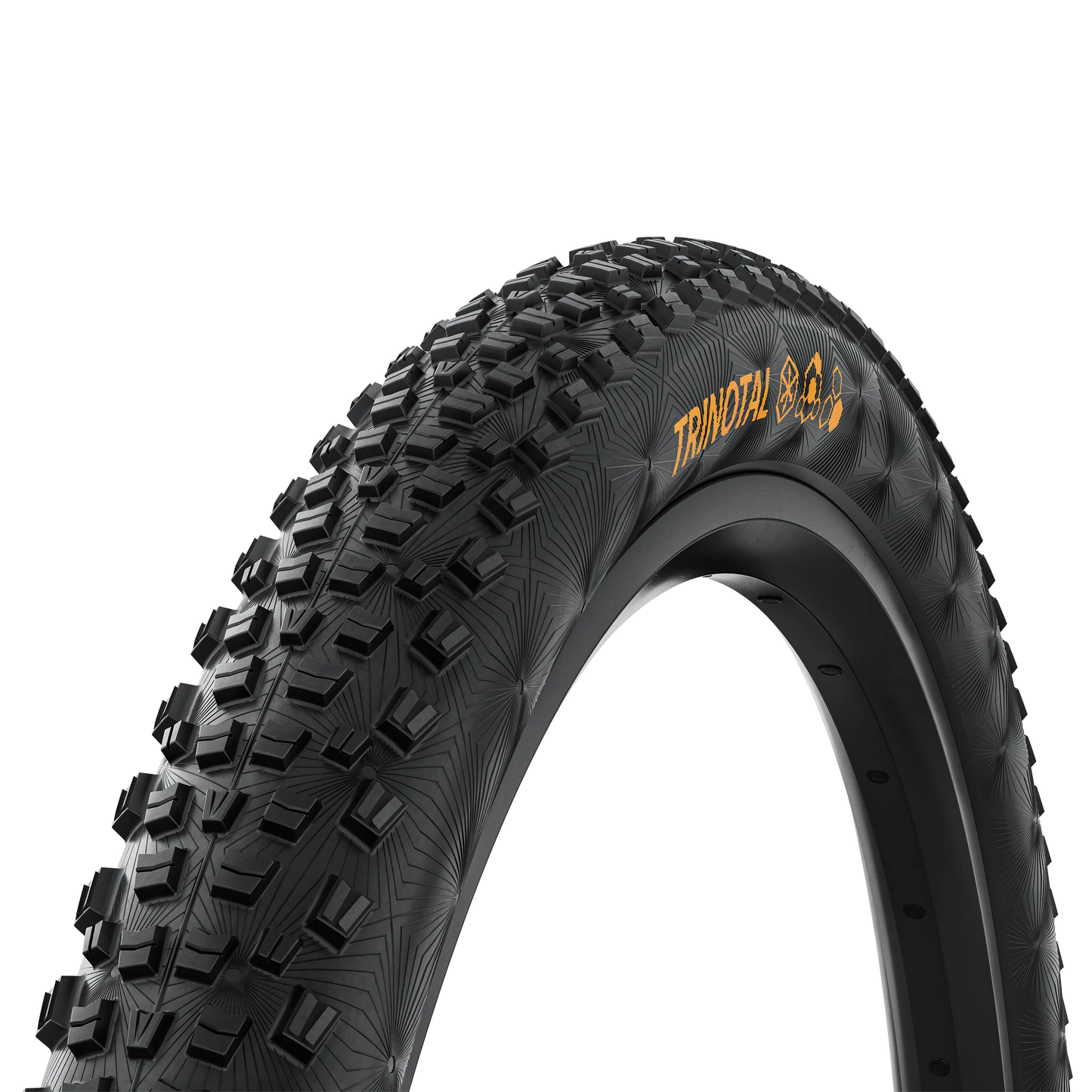 CONTINENTAL TRINOTAL Trail Grip 27.5x2.20 Tubeless Ready Soft Black tire