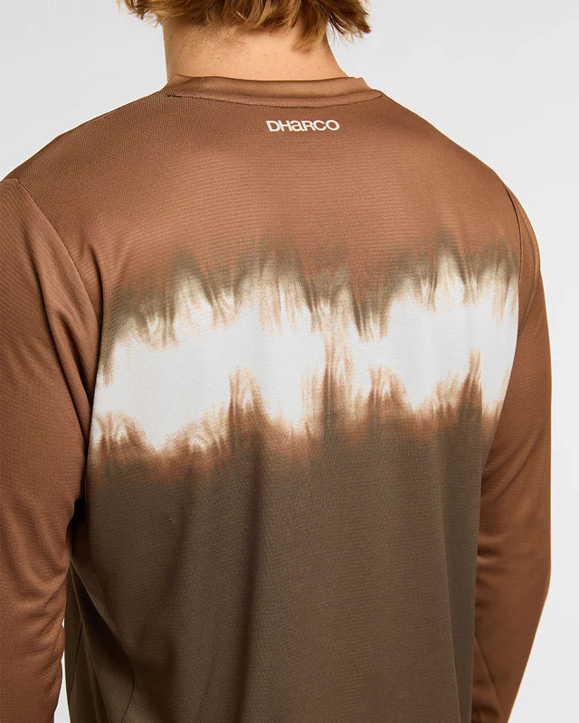 DHARCO GRAVITY DUNE Jersey z długim rękawem brązowy