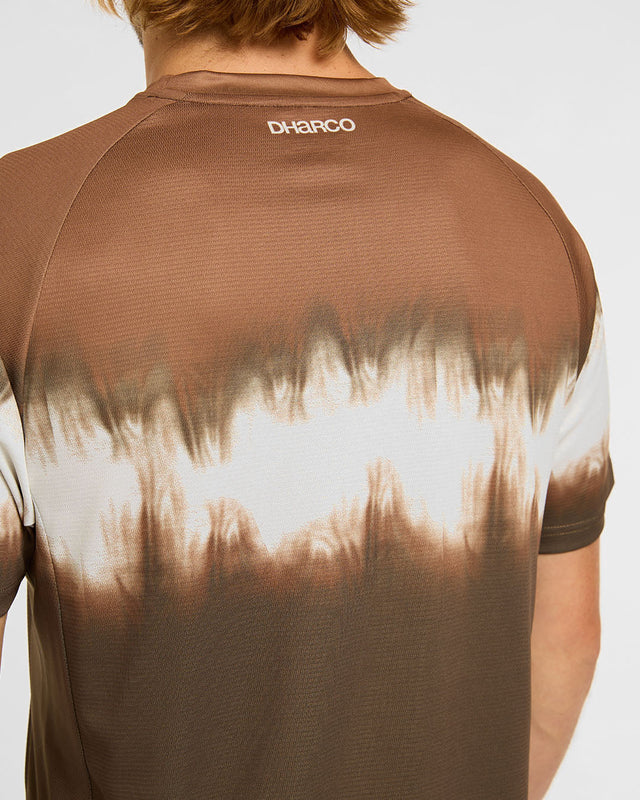 DHARCO DUNE Jersey z krótkim rękawem brązowy