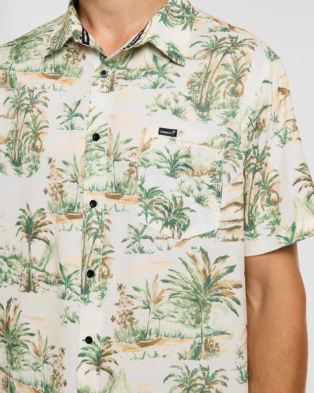 Koszulka techniczna DHARCO TECH PARTY LOST Beige/Khaki