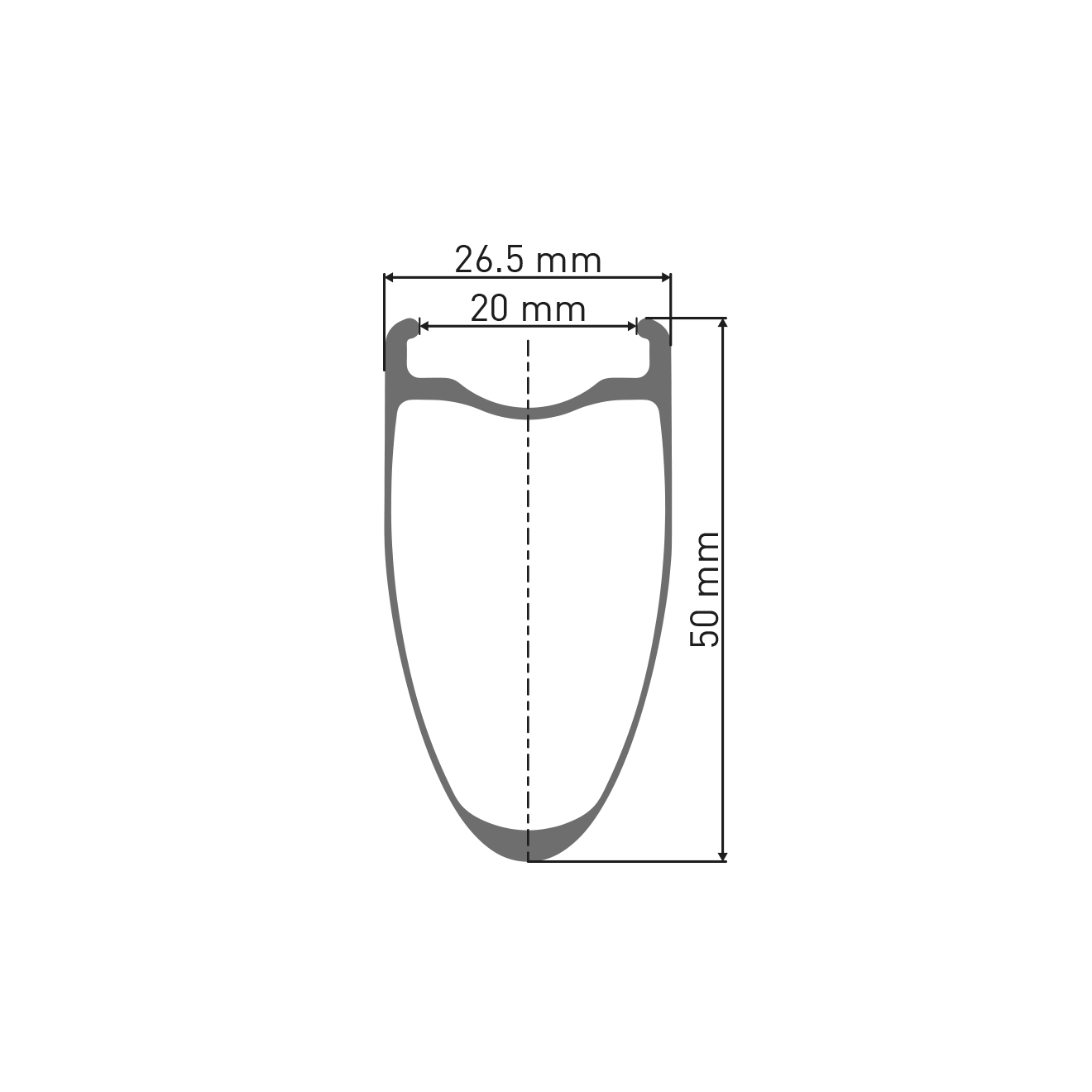 DT SWISS ARC 1100 DICUT WTS SPO 50 DISC Tylne koło przystosowane do jazdy bezdętkowej (centralna blokada)