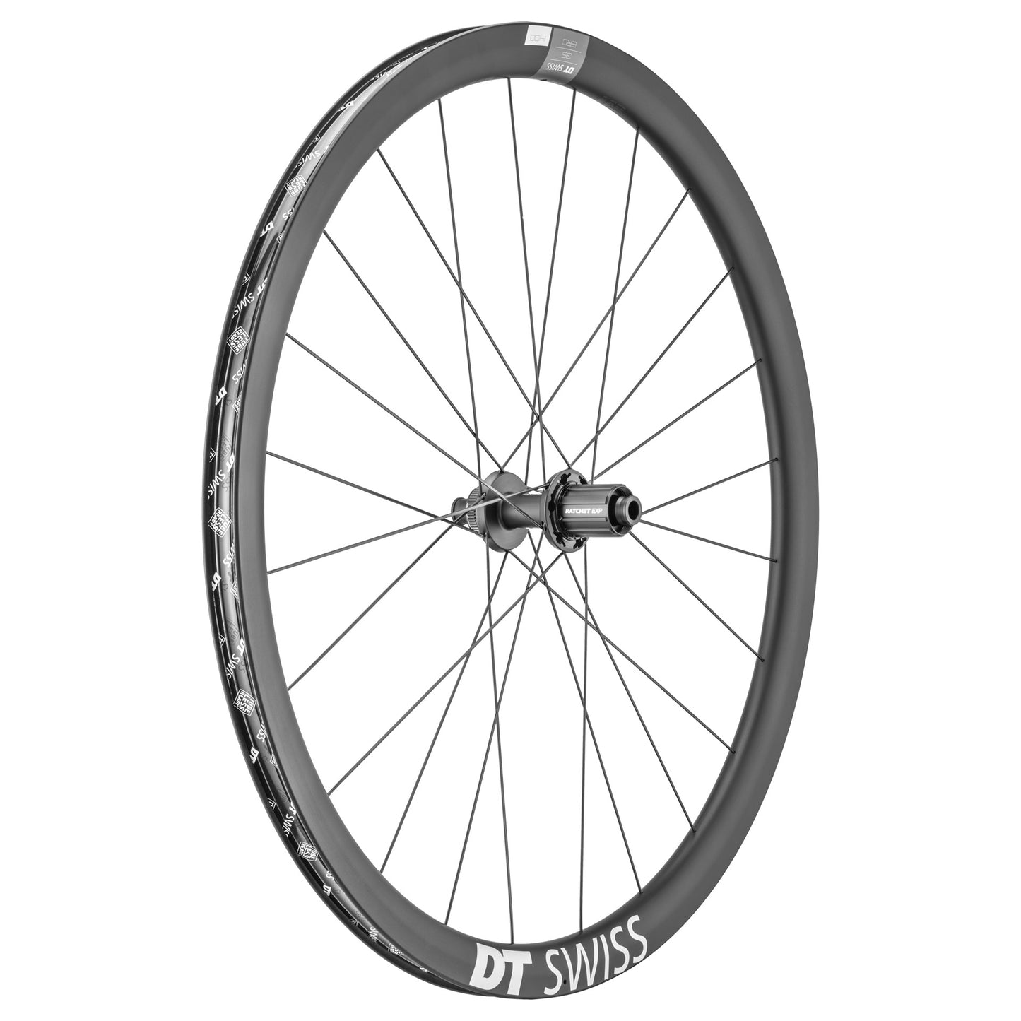 Tylne koło DT SWISS ERC 1400 DICUT 35 DISC przystosowane do jazdy bezdętkowej (centralna blokada)