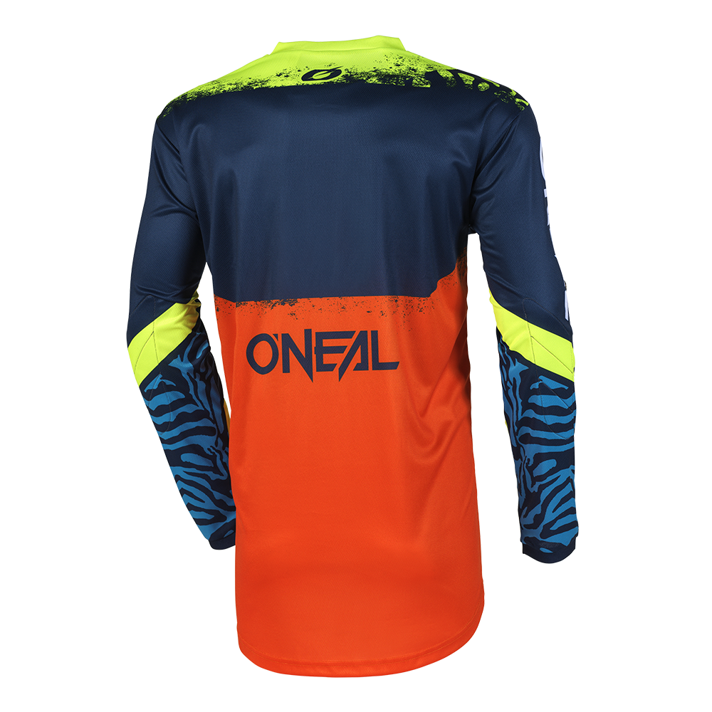 O'NEAL ELEMENT SHOCKER Junior Long Sleeve Jersey Blue/Orange