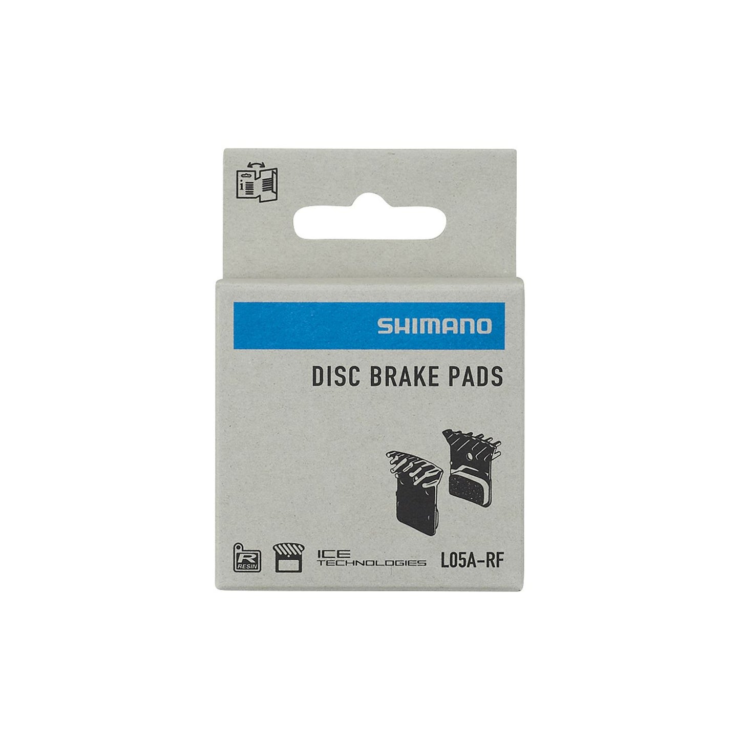 Organiczne klocki hamulcowe SHIMANO L05A-RF Dura-Ace/Ultegra/105/Tiagra/GRX/Metrea