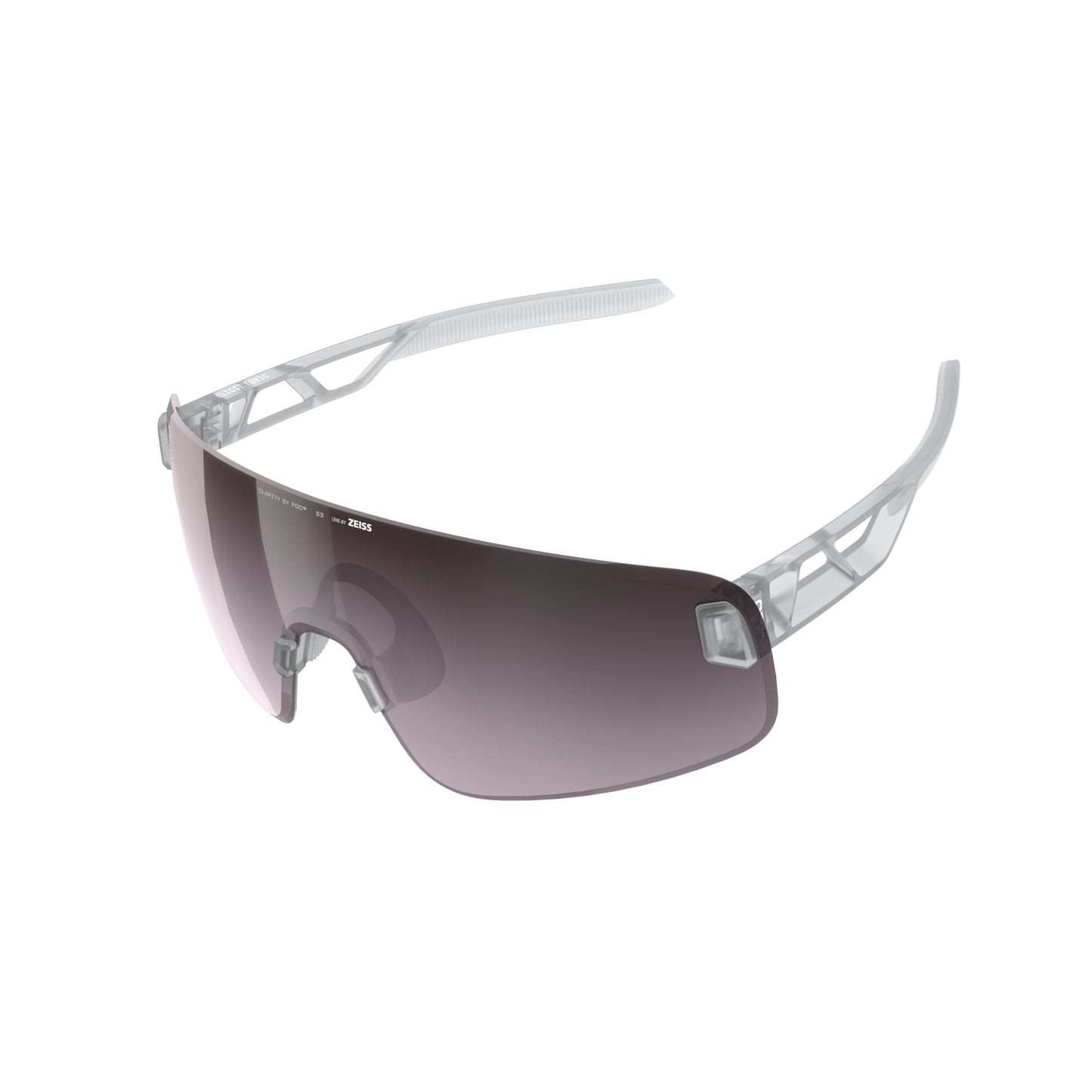 Przezroczyste okulary POC ELICIT TORIC Clarity Road Silver Lens
