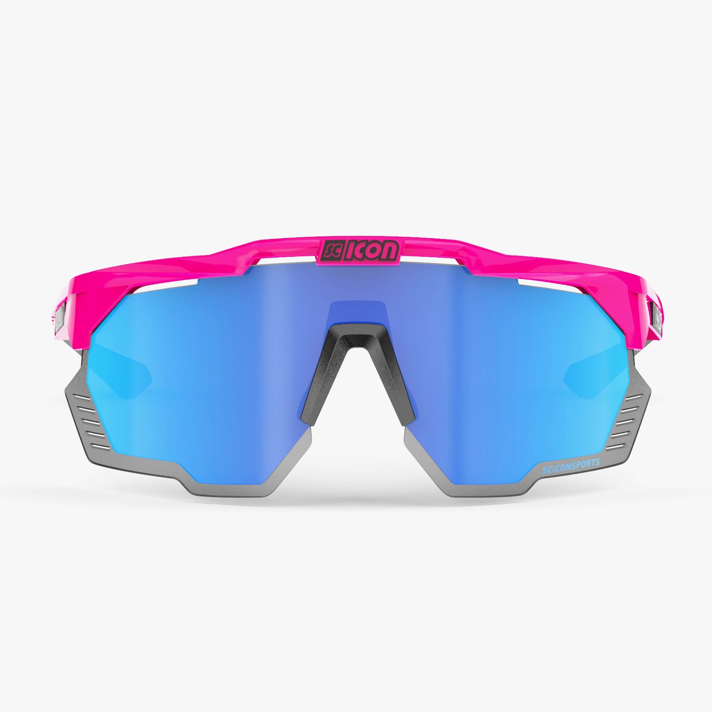Goggles SCICON AEROSHADE KUNKEN Fluo Pink Multimirror Blue
