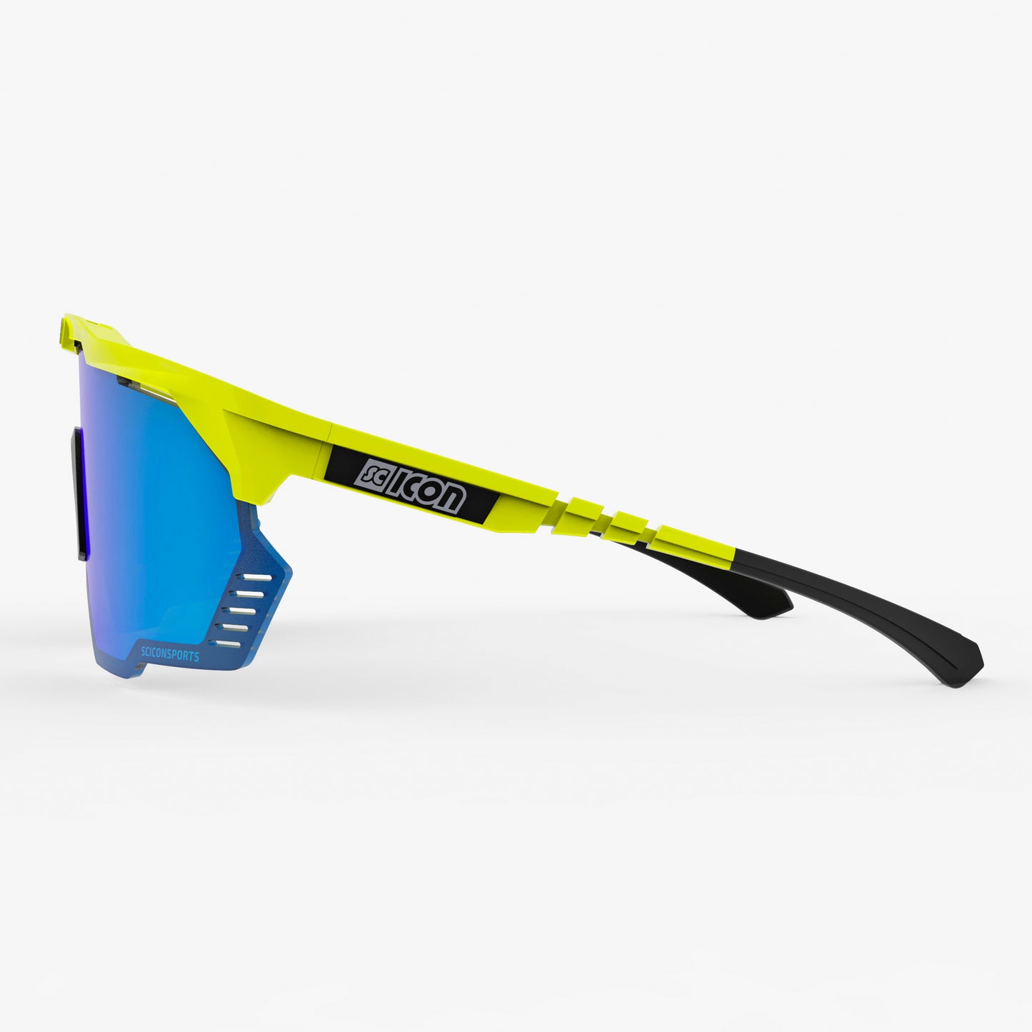 Gogle SCICON AEROSHADE KUNKEN Fluo Yellow Multimirror Blue