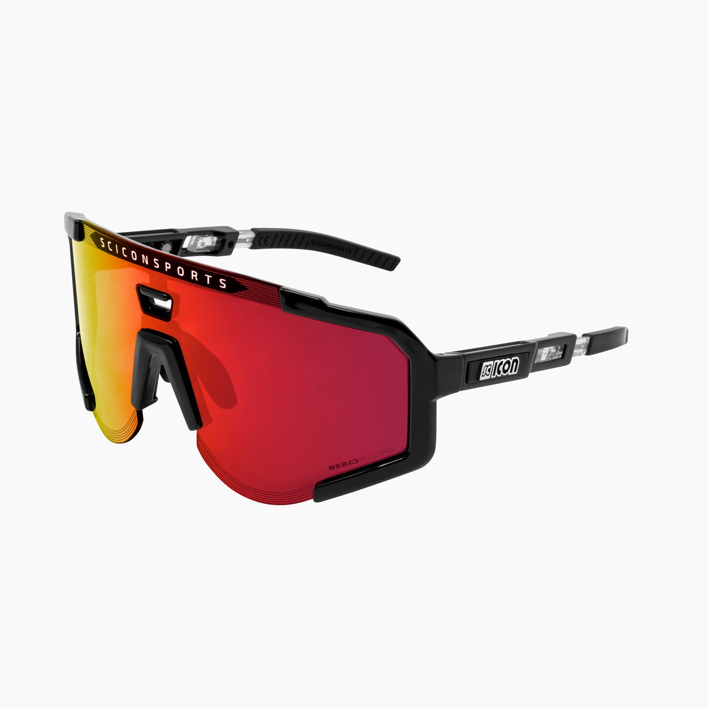 Okulary SCICON AEROSCOPE Black Multimirror Blue