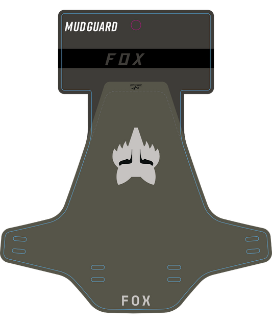 Mudguard FOX MUD Green