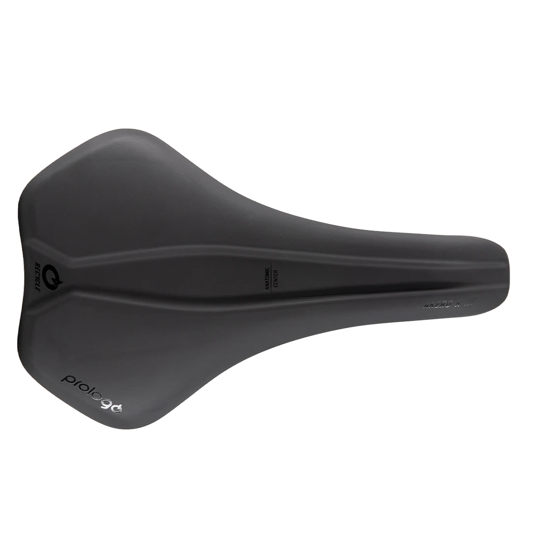 Saddle PROLOGO AKERO R RECYCLED Steel Rails 160mm