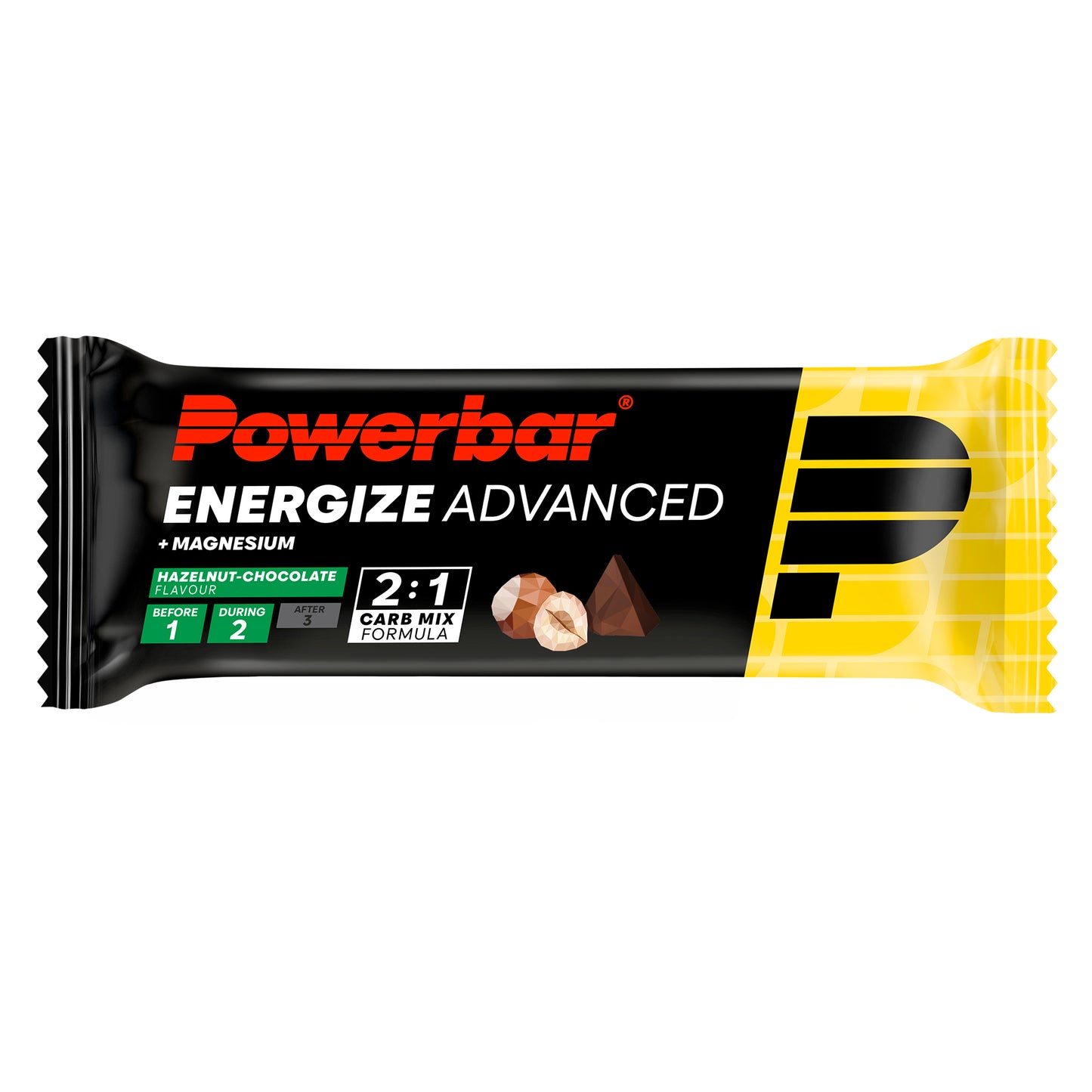 POWERBAR ENERGIZE ADVANCED Baton energetyczny (55 g) Czekolada orzech laskowy
