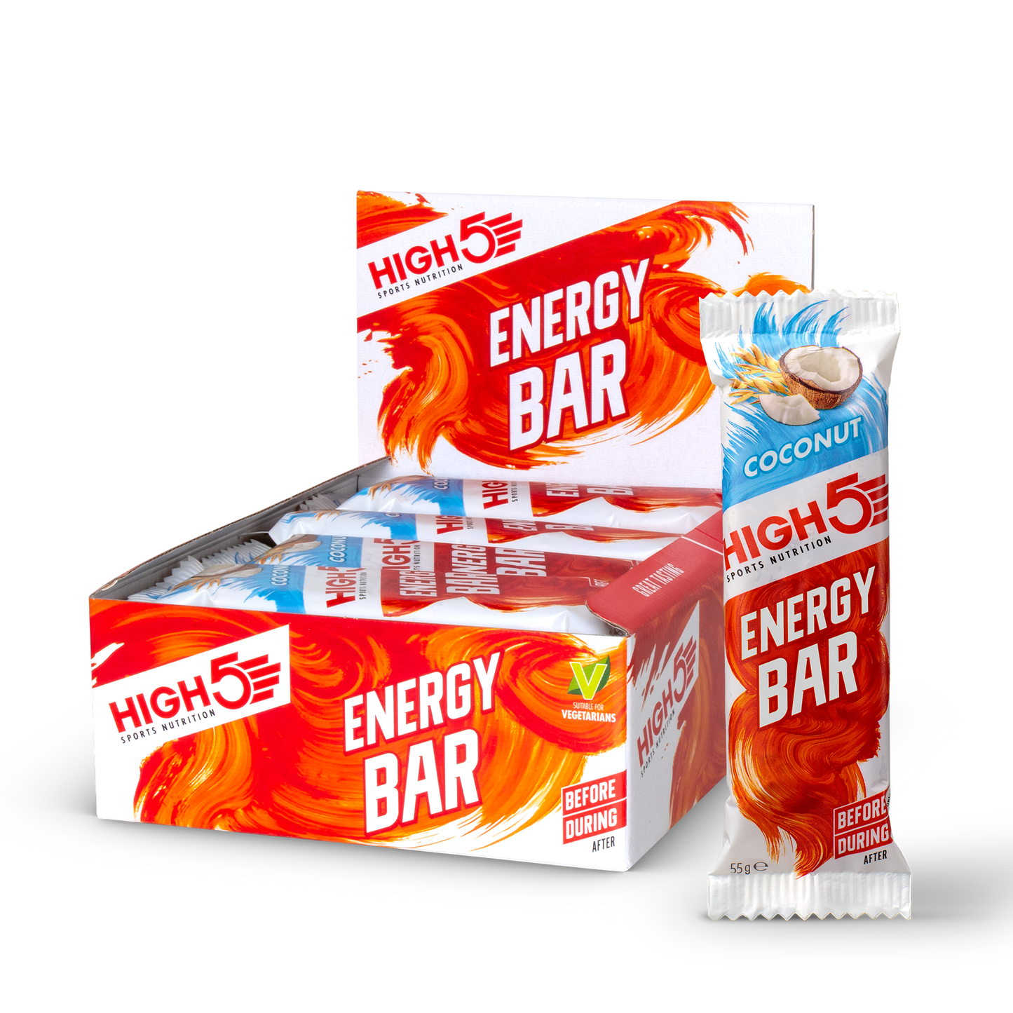 HIGH5 ENERGY BAR (55g) Coconut