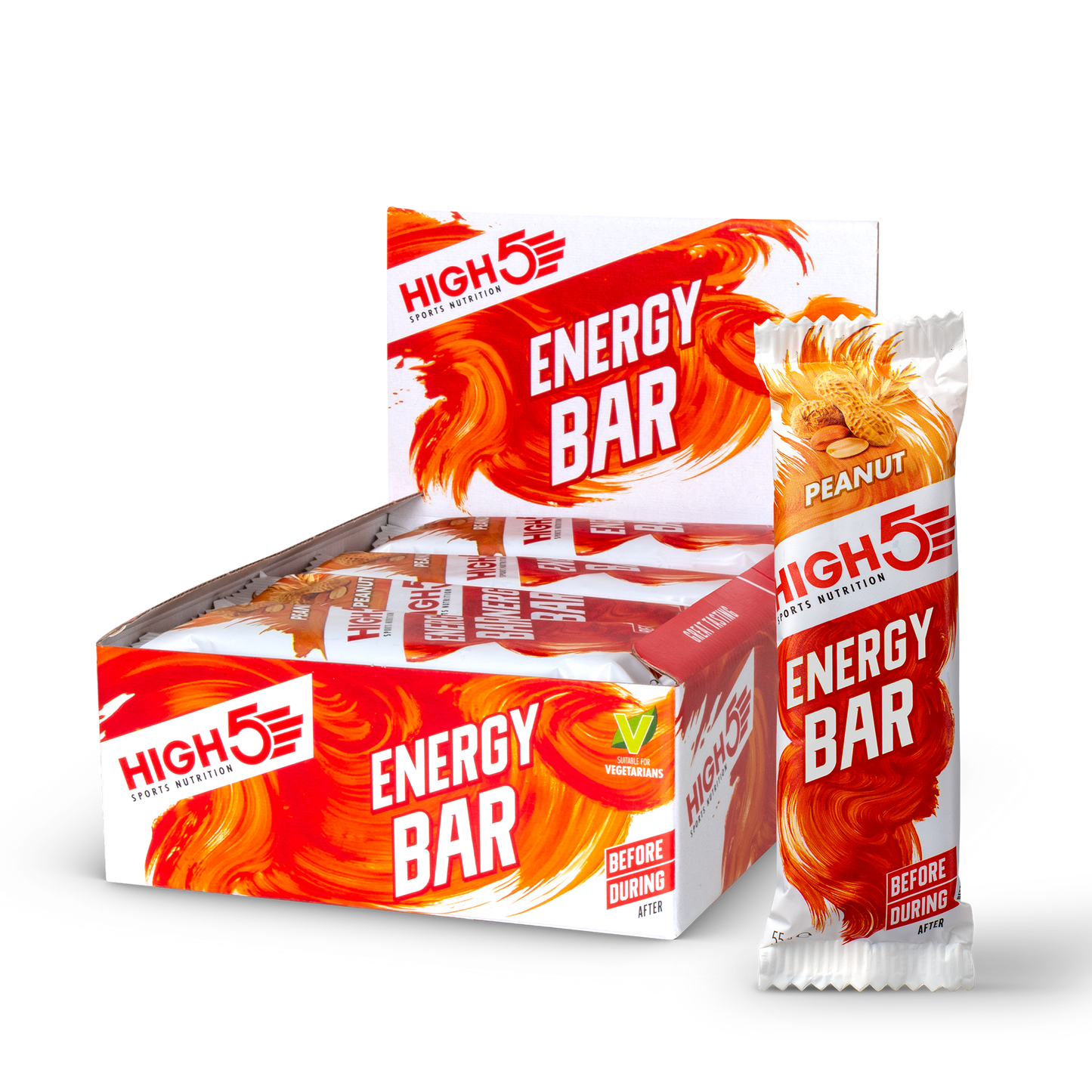 HIGH5 ENERGY BAR (55 g) orzechowy