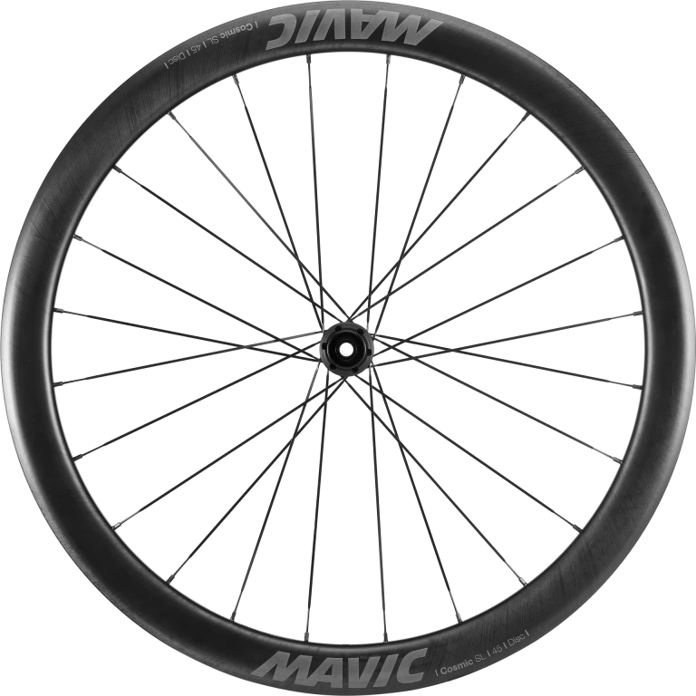 Para kół MAVIC COSMIC SL 45 DISC 23 mm przystosowanych do jazdy bezdętkowej (centralna blokada)