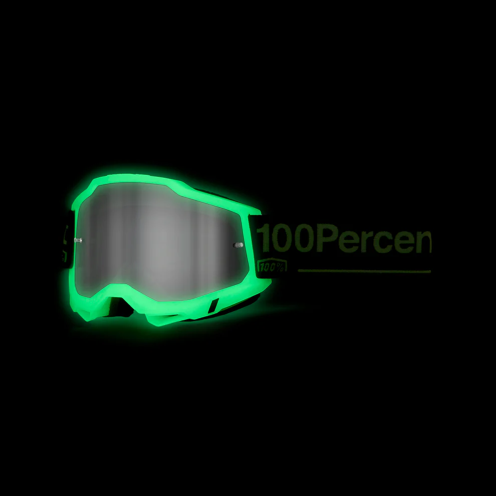 ACCURI 2 GLOW 100% Maska Biały ekran lustrzany
