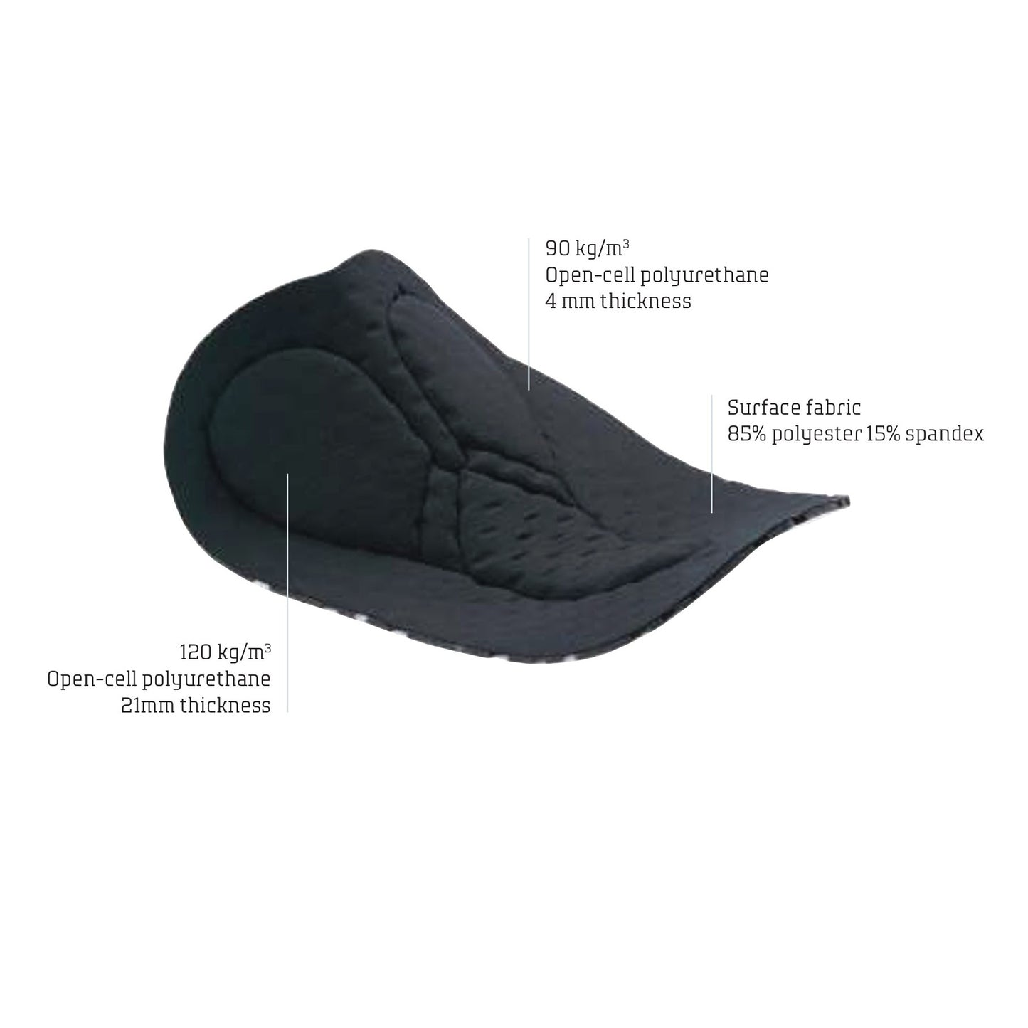 NORTHWAVE ACTIVE Rajstopy damskie długie czarne