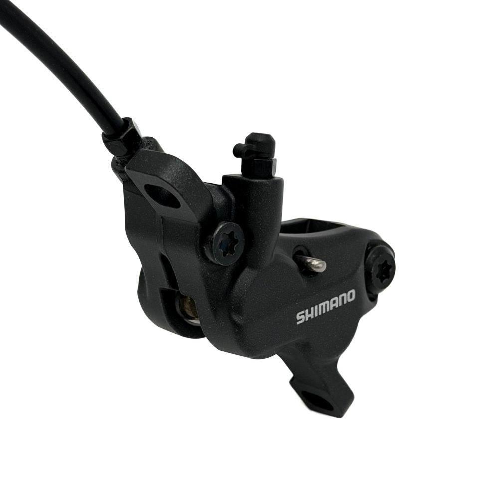 Przedni hamulec SHIMANO DEORE M6120 4 tłoczki J-KIT Przewód 950mm