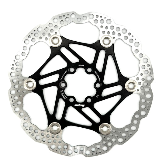 HOPE X2/E4/V4 6-otworowy dysk pływający czarny