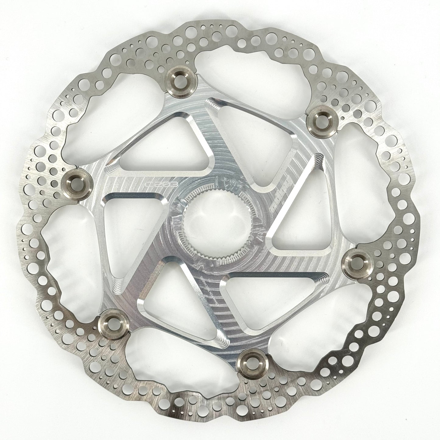 HOPE Center Lock Floating Disc Silver