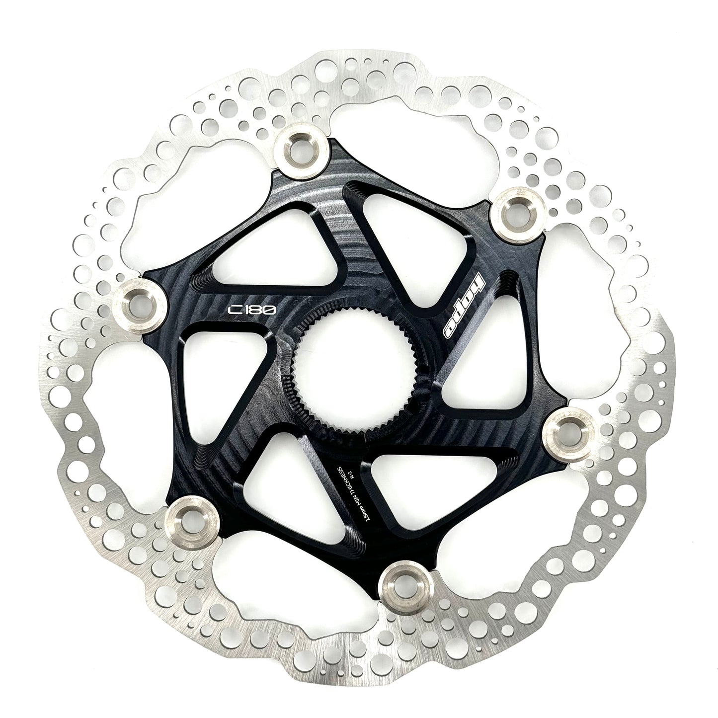 HOPE Center Lock Floating Disc Black