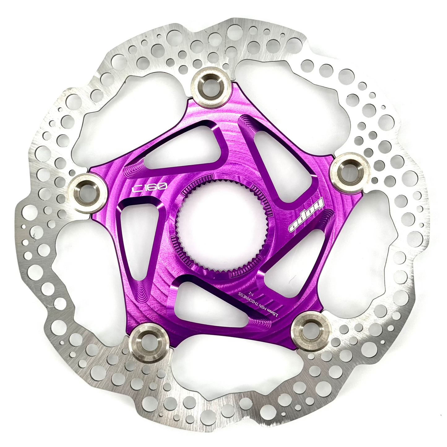 HOPE Center Lock Violet Floating Disc