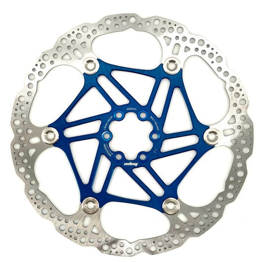 HOPE X2/E4/V4 6-otworowy dysk pływający niebieski