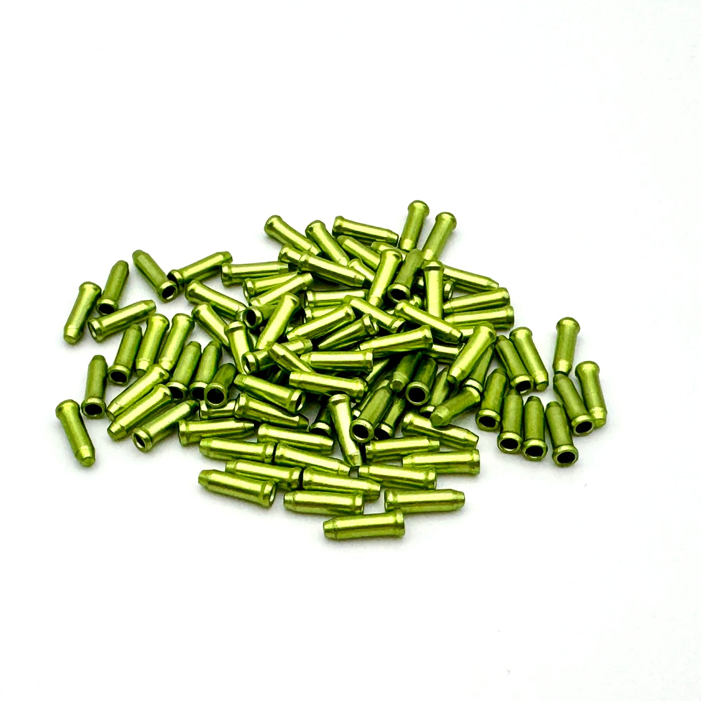 Końcówki linki przerzutki CLARKS (x100) Zielone