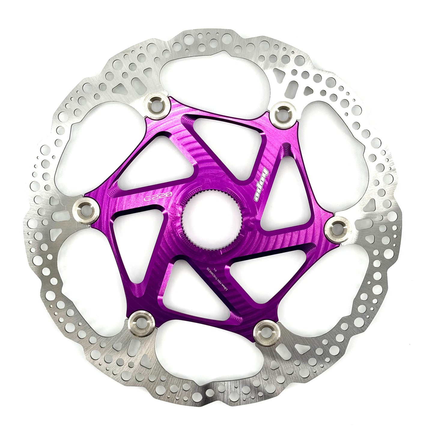 HOPE Center Lock Violet Floating Disc