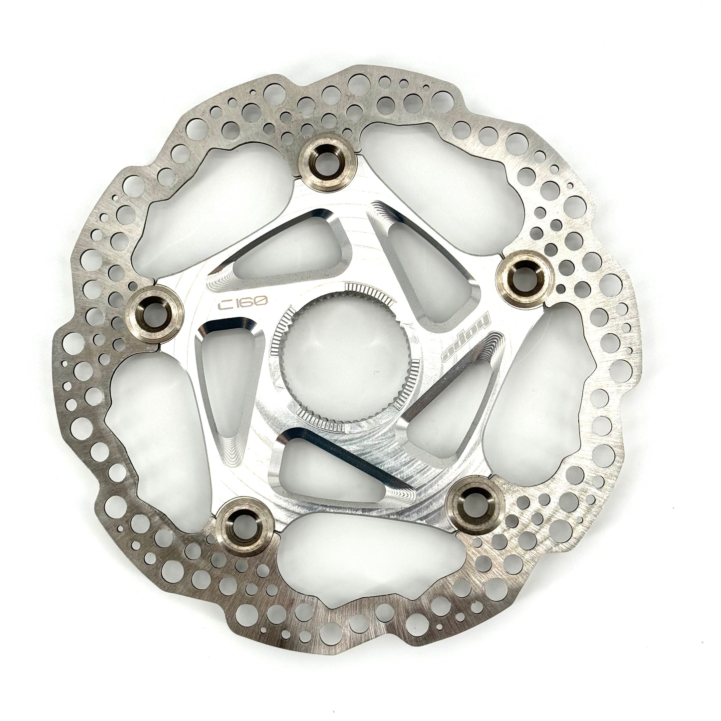 HOPE Center Lock Floating Disc Silver