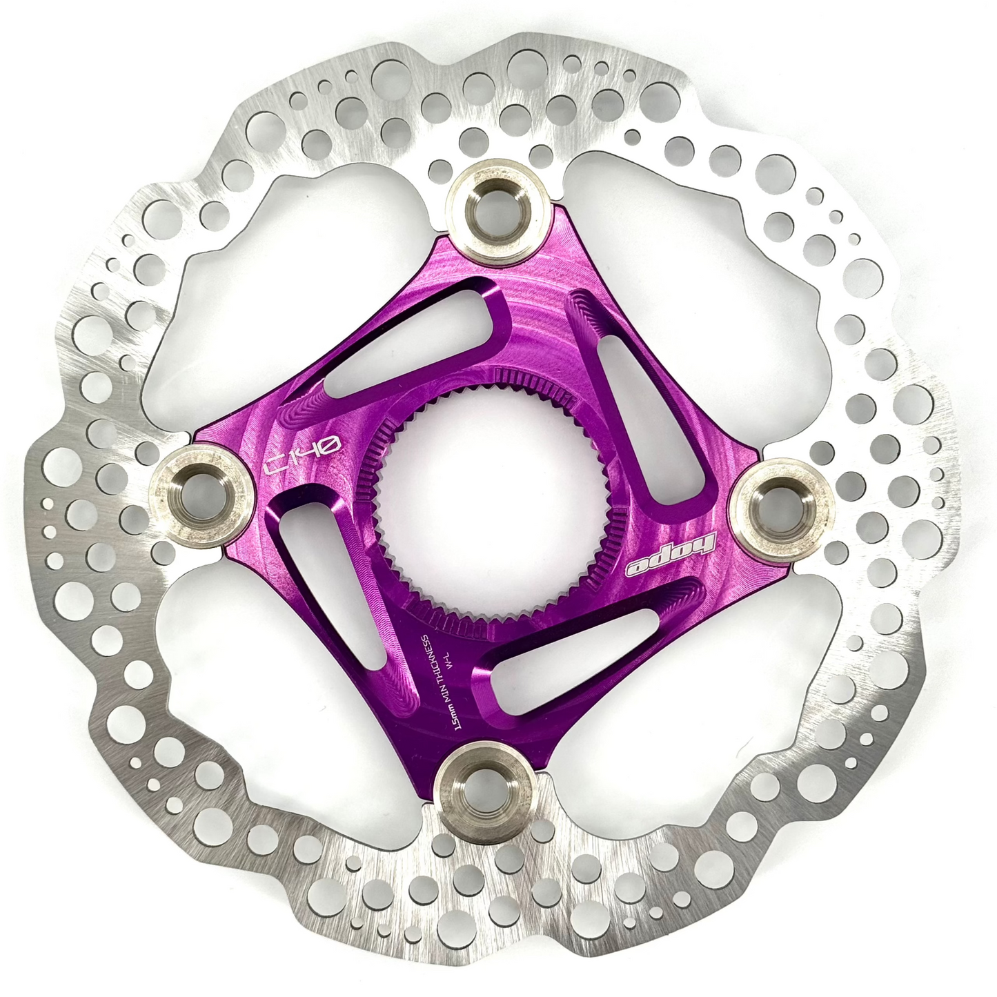 HOPE Center Lock Violet Floating Disc