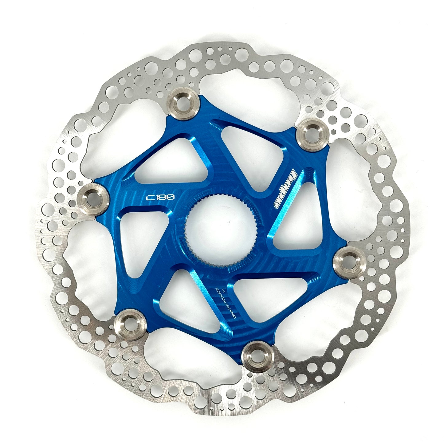 HOPE Center Lock Floating Disc Blue