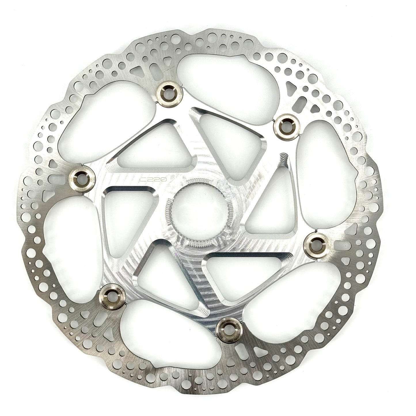 HOPE Center Lock Floating Disc Silver