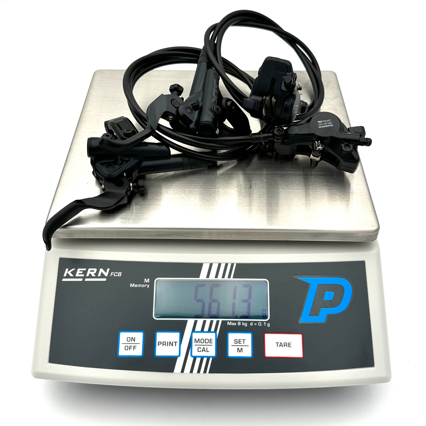 Pair of SHIMANO SLX M7100 2 Pistons J-Kit Brakes* (French)