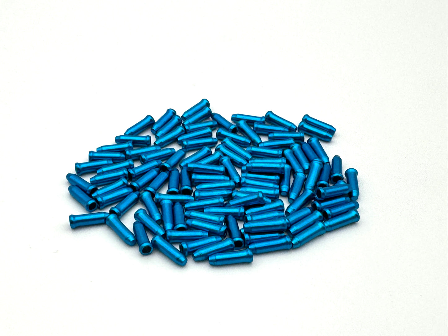 Końcówki linki przerzutki CLARKS (x100) Niebieskie