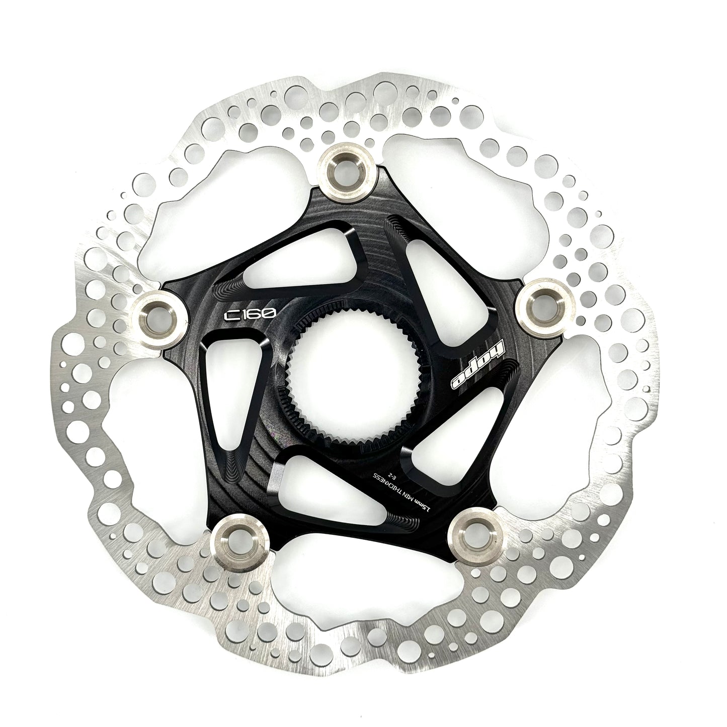 HOPE Center Lock Floating Disc Black