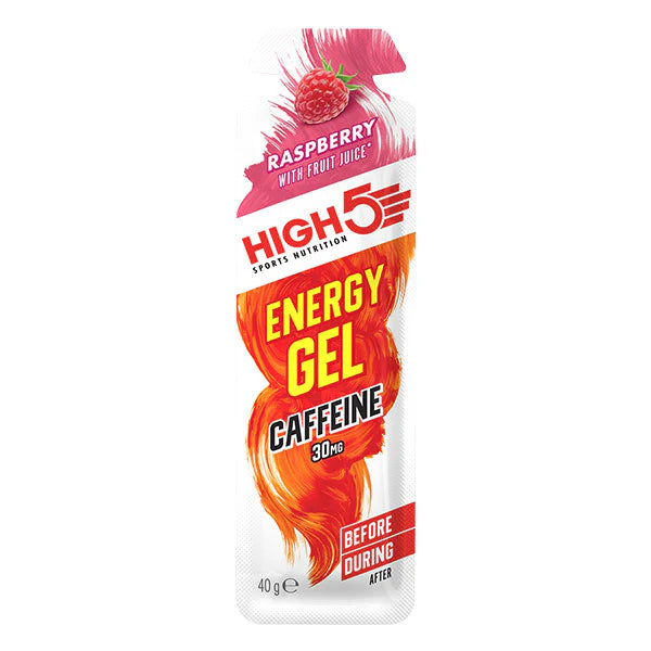 High5 ENERGY GEL Caffeine (40g) Raspberry
