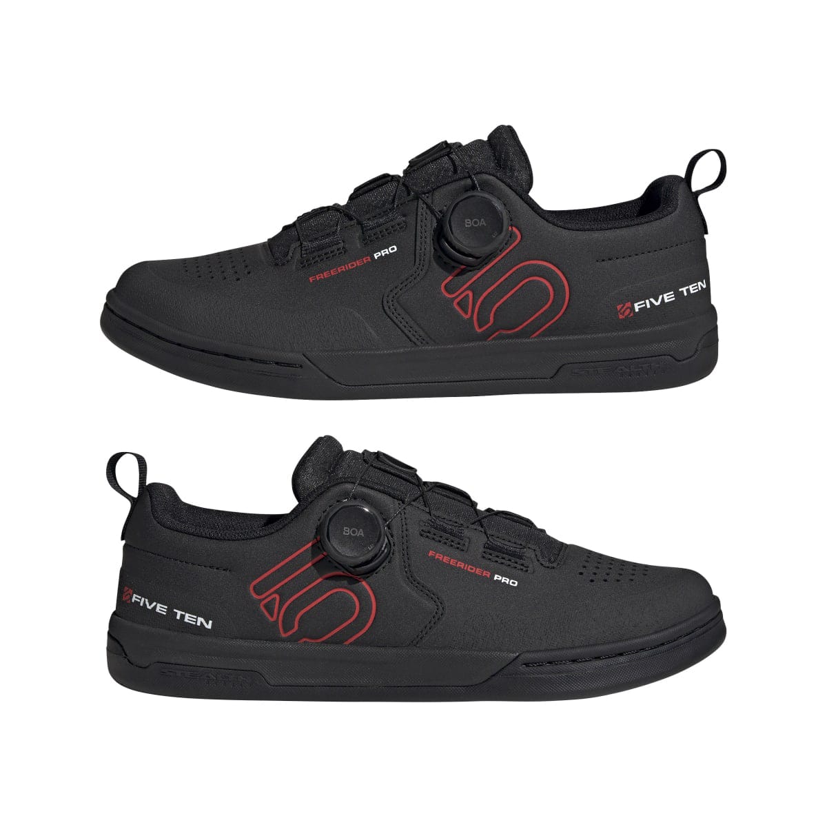 ADIDAS FIVE TEN FREERIDER PRO BOA Buty MTB czarny/czerwony 2025