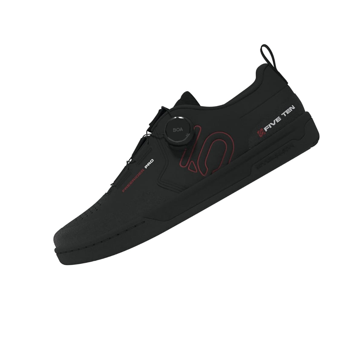 ADIDAS FIVE TEN FREERIDER PRO BOA Buty MTB czarny/czerwony 2025