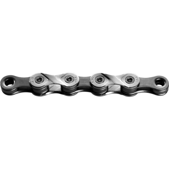 KMC X9 9V Chain, Silver/Gray