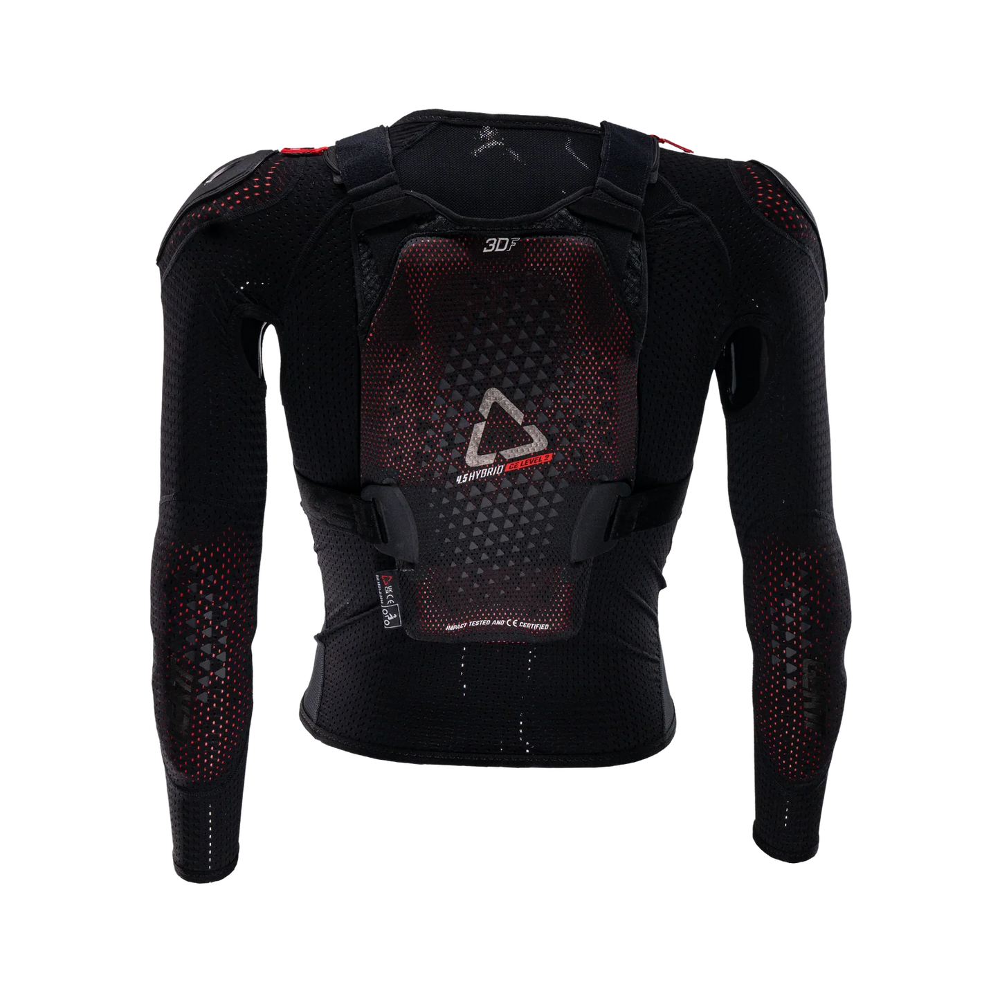 Protective Vest LEATT 4.5 HYBRID Junior Black