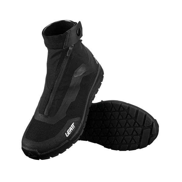 LEATT HYDRADRI 7.0 FLAT PEDALS WINTER MTB Shoes Black