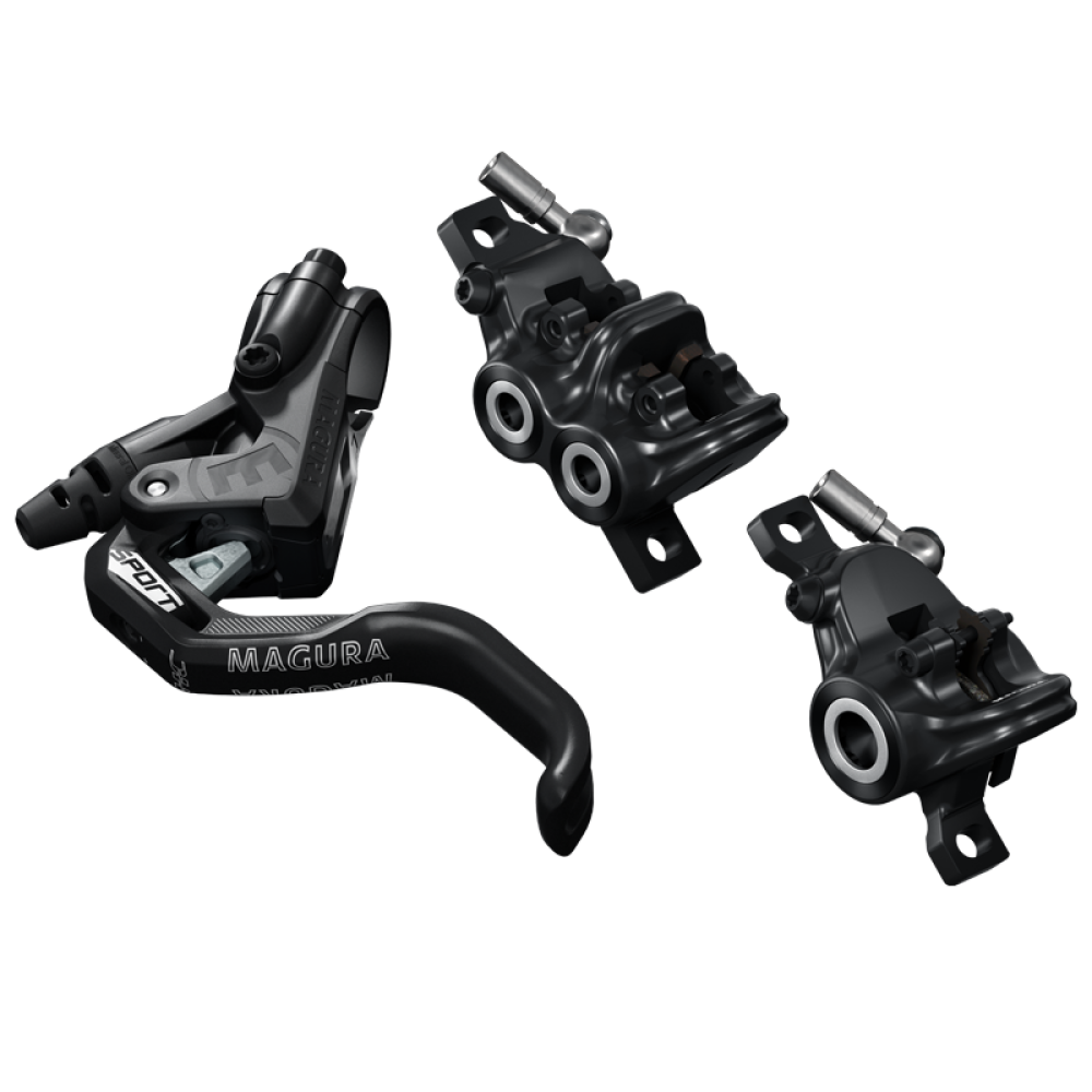 Pair of MAGURA MT TRAIL SPORT Discless Brakes Black