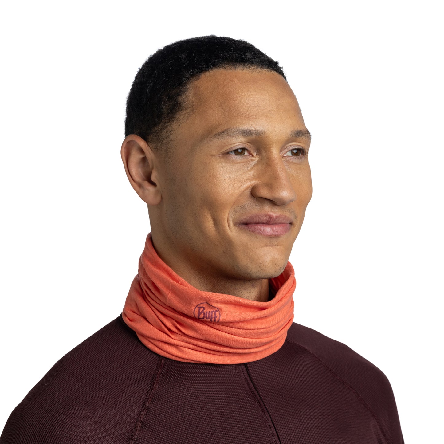 Pomarańczowy choker BUFF ORIGINAL ECOSTRETCH
