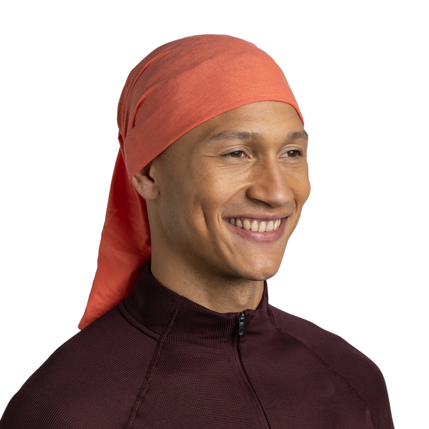 Pomarańczowy choker BUFF ORIGINAL ECOSTRETCH
