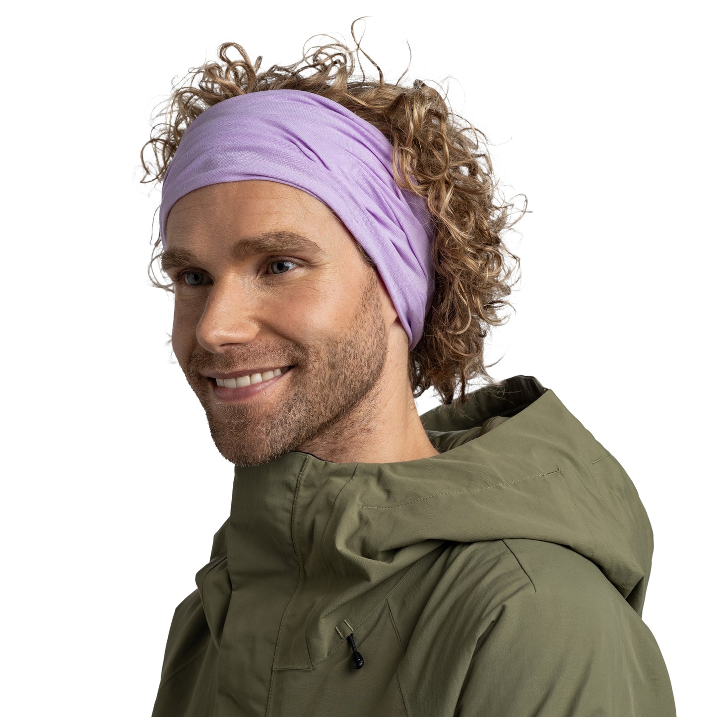BUFF ORIGINAL ECOSTRETCH Choker fioletowy